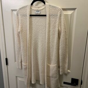 Old Navy Women's Soft Cream Cardigan